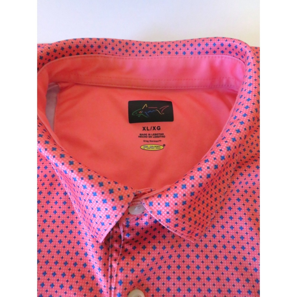 Greg Norman Men's Play Dry Moisture Wicking Performance Golf Polo Size XL